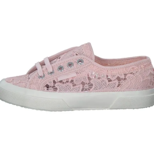 Damen Superga Sneakers<2750 Macrame S81219W, Sneakers Low, Damen, Pink