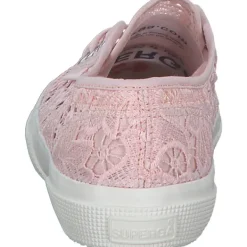 Damen Superga Sneakers<2750 Macrame S81219W, Sneakers Low, Damen, Pink