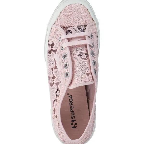 Damen Superga Sneakers<2750 Macrame S81219W, Sneakers Low, Damen, Pink