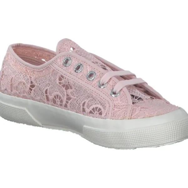 Damen Superga Sneakers<2750 Macrame S81219W, Sneakers Low, Damen, Pink