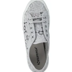 Damen Superga Sneakers<2750 Macrame S81219W, Sneakers Low, Damen, Grau
