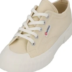 Damen Superga Sneakers<2630 Stripe S00GRT0, Sneakers Low, Damen, beige lt eggshell