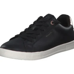 Damen Tamaris Klassische- & Business Schuhe<1-23622-42/048 M2362242, Schnürschuhe, Damen, BLACK/GOLD