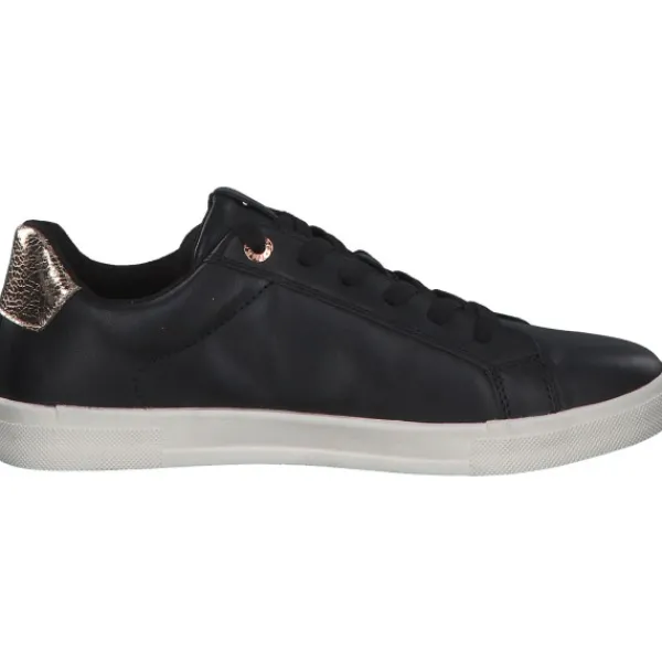 Damen Tamaris Klassische- & Business Schuhe<1-23622-42/048 M2362242, Schnürschuhe, Damen, BLACK/GOLD