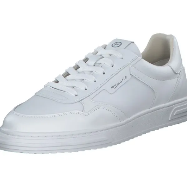 Damen Tamaris Klassische- & Business Schuhe<1-23617-42/100 M2361742, Schnürschuhe, Damen, white