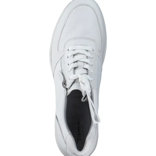 Damen Tamaris Klassische- & Business Schuhe<1-23711-42/171 M2371142, Schnürschuhe, Damen, white/silver