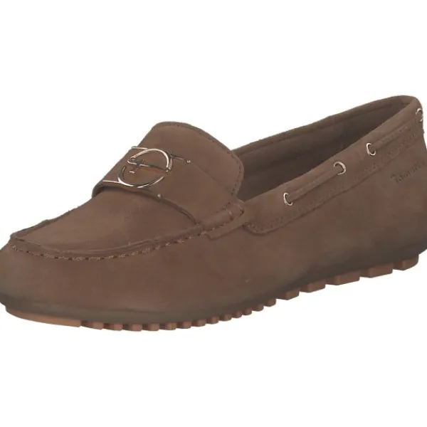 Damen Tamaris Slipper<24630, Mokassins, Damen, cognac