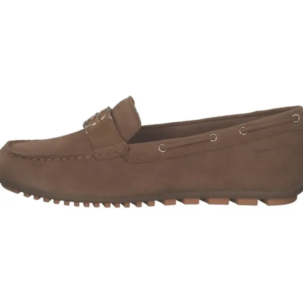 Damen Tamaris Slipper<24630, Mokassins, Damen, cognac