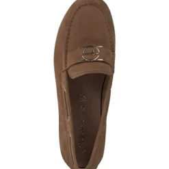 Damen Tamaris Slipper<24630, Mokassins, Damen, cognac