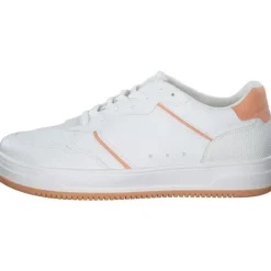 Damen Tamaris Klassische- & Business Schuhe<23729, Schnürschuhe, Damen, white/orange