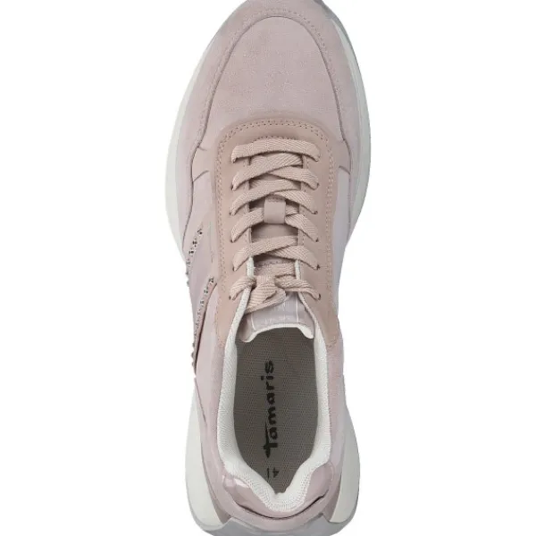 Damen Tamaris Klassische- & Business Schuhe<23737-42, Schnürschuhe, Damen, Rose