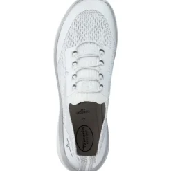 Damen Tamaris Comfort Klassische- & Business Schuhe<Tamaris 8-83711-42/120, Schnürschuhe, Damen, WHITE/LT GREY