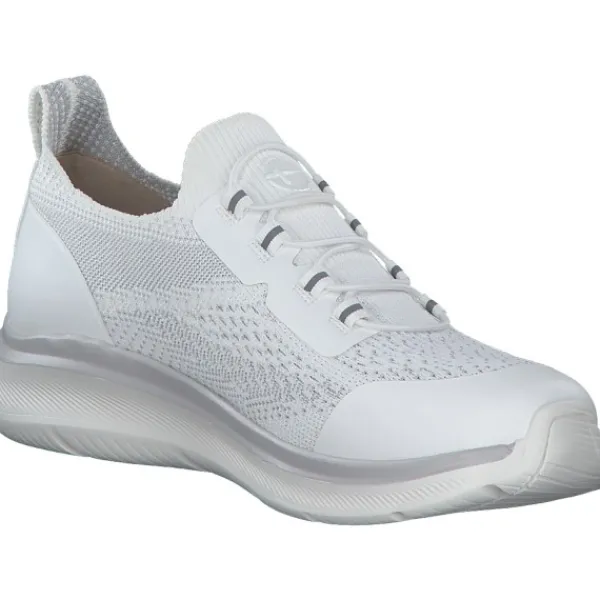 Damen Tamaris Comfort Klassische- & Business Schuhe<Tamaris 8-83711-42/120, Schnürschuhe, Damen, WHITE/LT GREY
