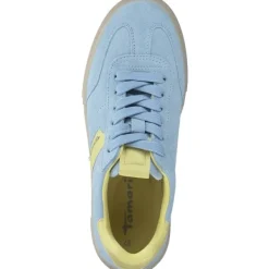 Damen Tamaris Klassische- & Business Schuhe<23788, Schnürschuhe, Damen, light blue
