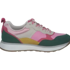 Damen Tamaris Klassische- & Business Schuhe<23741, Schnürschuhe, Damen, Pink (Pink Comb)