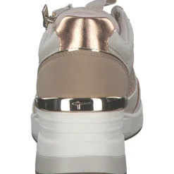 Damen Tamaris Klassische- & Business Schuhe<23703, Schnürschuhe, Damen, IVORY STRUCT