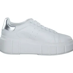Damen Tamaris Klassische- & Business Schuhe<23743, Schnürschuhe, Damen, WHITE/SILVER