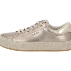 Damen Tamaris Klassische- & Business Schuhe<23713, Schnürschuhe, Damen, gold