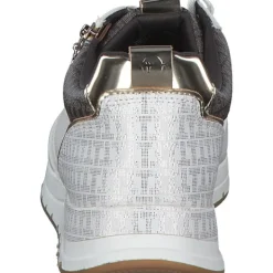 Damen Tamaris Klassische- & Business Schuhe<23732, Schnürschuhe, Damen, Weiß Beige