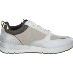 Damen Tamaris Klassische- & Business Schuhe<23732, Schnürschuhe, Damen, Weiß Beige