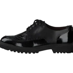 Damen Tamaris Klassische- & Business Schuhe<23721, Schnürschuhe, Damen, schwarz