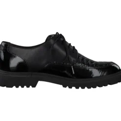 Damen Tamaris Klassische- & Business Schuhe<23721, Schnürschuhe, Damen, schwarz