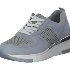 Damen Tamaris Sneakers<23745, Sneakers Low, Damen, Blau (sky pea./puch)