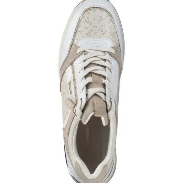 Damen Tamaris Sneakers<23703, Sneakers Low, Damen, WHITE COMB