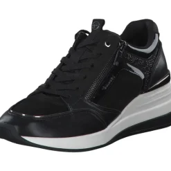 Damen Tamaris Sneakers<23703, Sneakers Low, Damen, Schwarz