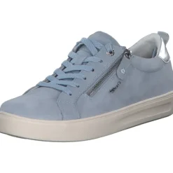 Damen Tamaris Klassische- & Business Schuhe<Comfort 83707, Schnürschuhe, Damen, SKY SUEDE