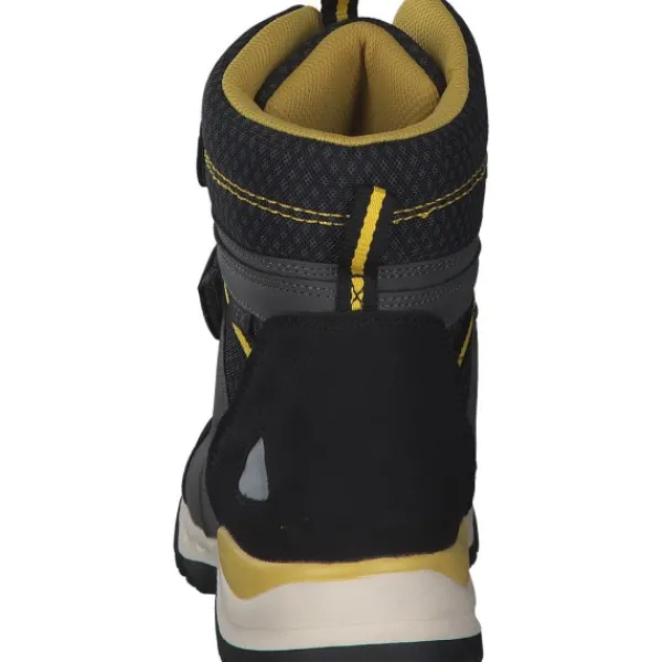 Herren Tom Tailor Stiefel<4272004 , Winterstiefel, Herren, coal-black-yellow