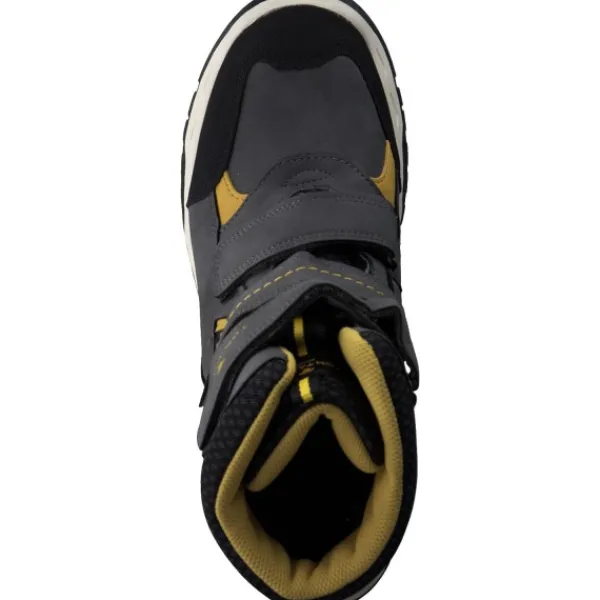 Herren Tom Tailor Stiefel<4272004 , Winterstiefel, Herren, coal-black-yellow