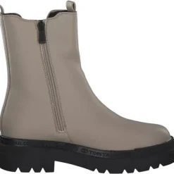 Damen Tom Tailor Boots<4294004, Chelsea Boots, Damen, Beige (taupe)