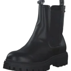 Damen Tom Tailor Boots<2173705, Chelsea Boots, Damen, Schwarz