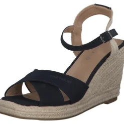 Damen Tom Tailor Sandaletten<5399701, Sandaletten, Damen, navy