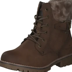 Damen Tom Tailor Stiefel<4270801, Winterstiefel, Damen, whisky
