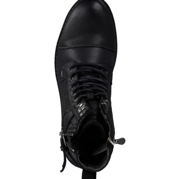 Herren Tom Tailor Stiefel<2182101, Winterstiefel, Herren, Schwarz