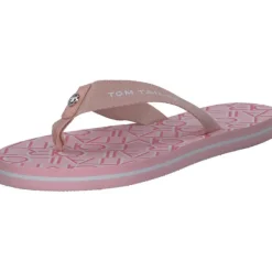 Damen Tom Tailor Pantoletten & Badeschuhe<5391802, Zehentrenner, Damen, Rosa