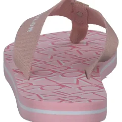 Damen Tom Tailor Pantoletten & Badeschuhe<5391802, Zehentrenner, Damen, Rosa