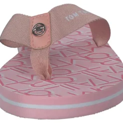 Damen Tom Tailor Pantoletten & Badeschuhe<5391802, Zehentrenner, Damen, Rosa