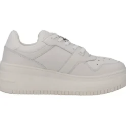 Damen Tommy Hilfiger Klassische- & Business Schuhe<EN0EN02245, Schnürschuhe, Damen, white/ecru