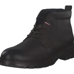 Herren Tommy Hilfiger Stiefel<FM0FM03777, Schnürstiefeletten, Herren, Schwarz