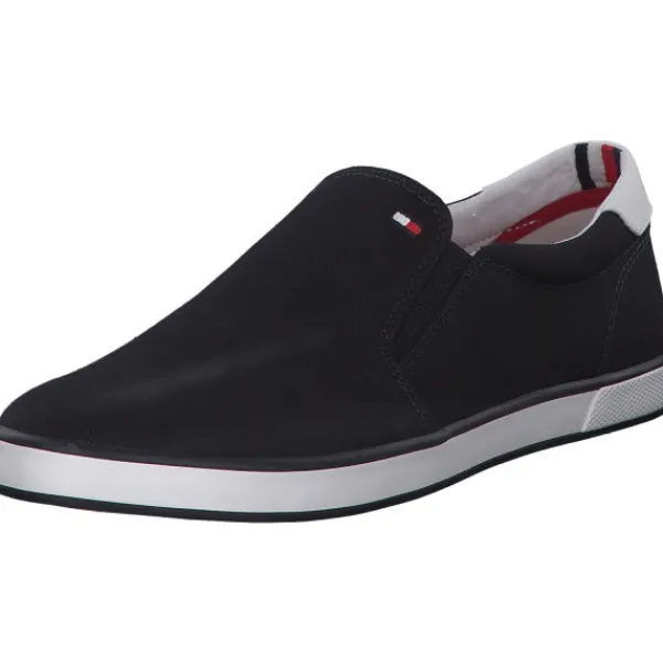 Herren Tommy Hilfiger Sneakers<FM0FM00597, Slip-On-Sneaker, Herren, Blau (Midnight/Blau)