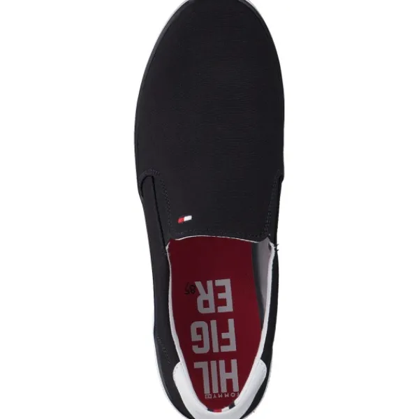 Herren Tommy Hilfiger Sneakers<FM0FM00597, Slip-On-Sneaker, Herren, Blau (Midnight/Blau)