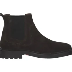 Herren Tommy Hilfiger Boots<FM0FM05104GOP HILFIGER COMFORT LWT SUEDE, Chelsea Boots, Herren, Dark Coffee