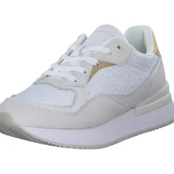 Damen Tommy Hilfiger Klassische- & Business Schuhe<FW0FW07816, Schnürschuhe, Damen, Weiß