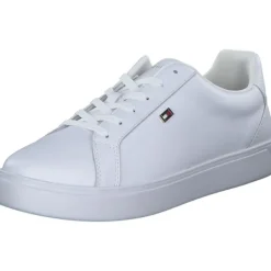 Damen Tommy Hilfiger Klassische- & Business Schuhe<FW0FW08072, Schnürschuhe, Damen, Weiß