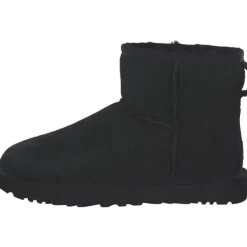 Damen UGG Stiefel<Classic Mini 1016222, Schlupfstiefeletten, Damen, Schwarz (Black)