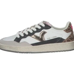 Damen Victoria Klassische- & Business Schuhe<8806104-43 SMASH-ANIMAL POP FUCSIA, Schnürschuhe, Damen, FUCSIA / LEO