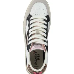 Damen Victoria Klassische- & Business Schuhe<8806104-43 SMASH-ANIMAL POP FUCSIA, Schnürschuhe, Damen, FUCSIA / LEO